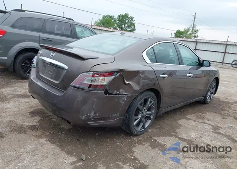 2014 Nissan Maxima 3.5 Sv from USA, damaged, VIN 1N4AA5AP4EC439059